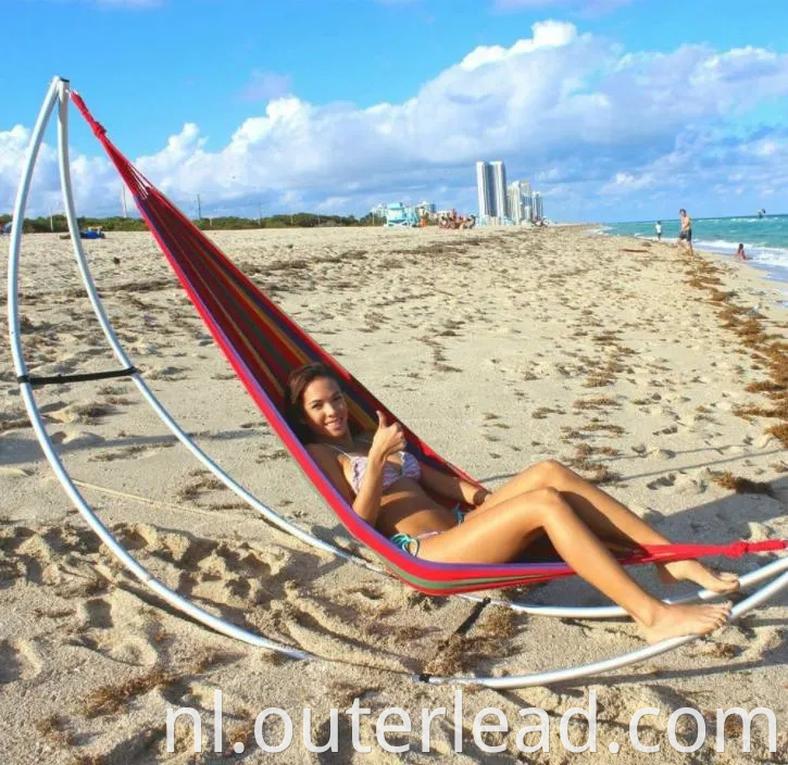 Hangmatstoel Hangmatstoel Hot Sale draagbaar katoenen canvas buiten swing hangmat